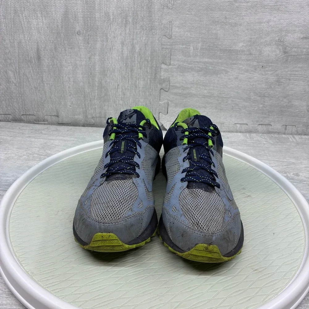 New Balance 590v3 Trail Running Shoes Mens 10.5 Blue Lime Extra Wide MT590LC3